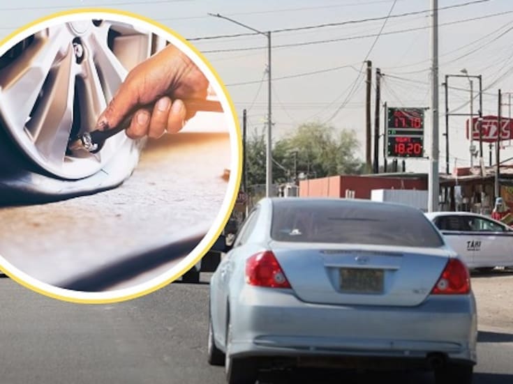 Ponchallantas dañan al menos cuatro vehículos en carretera Progreso–Santa Isabel