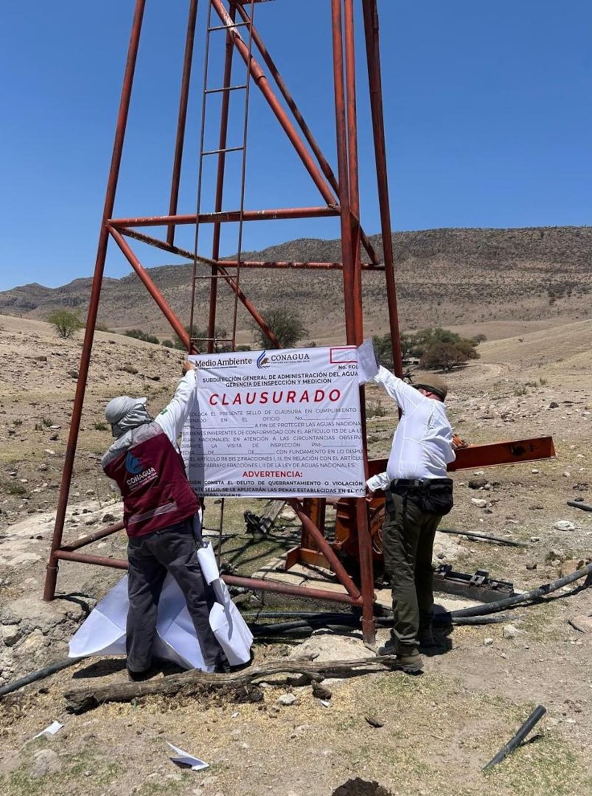 Federación demandará al ex gobernador César Duarte ante la FGR por robo de agua en su rancho. | Crédito: Presidencia