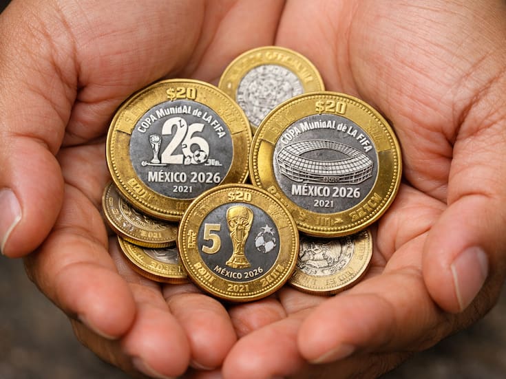 México tendrá monedas conmemorativas del Mundial 2026; Senado aprueba emitir 3 piezas