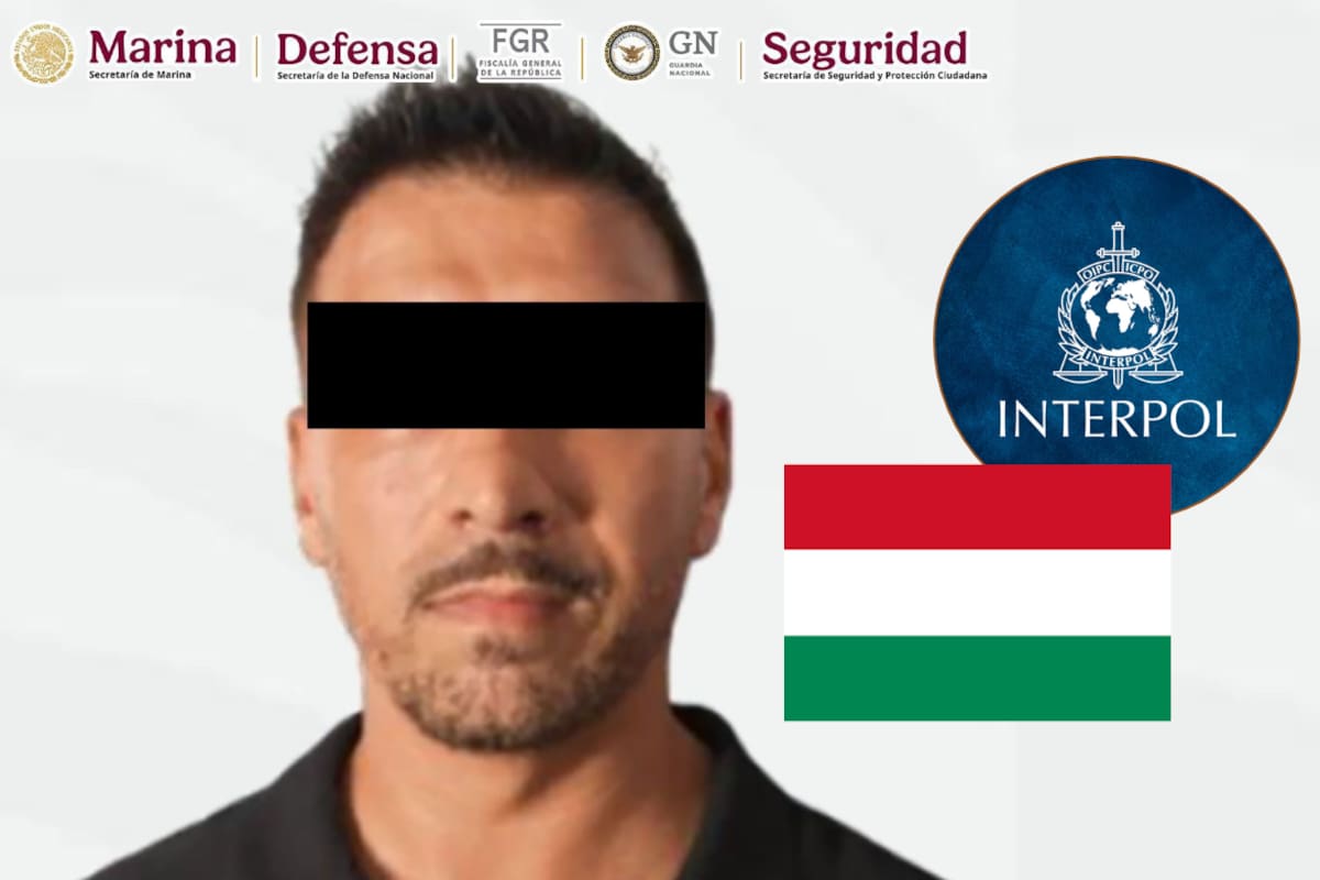 Detienen en México a ciudadano Húngaro, János Balla, uno de los más buscados en Europa con ficha roja de Interpol