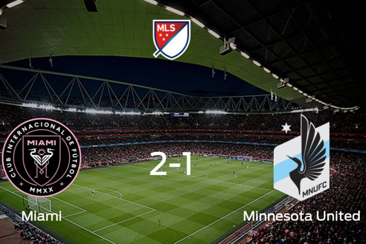 Inter de Miami vence 2-1 frente a Minnesota United