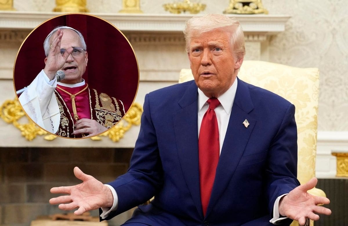 El presidente de Estados Unidos respondió a las declaraciones del papa León XIV sobre Irán al asegurar que tiene derecho a estar en desacuerdo. | Foto: Reuters/Especial GH