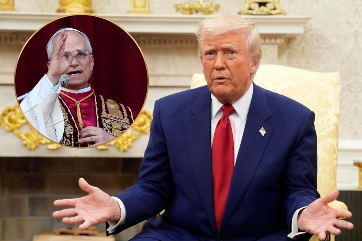 Donald Trump defiende su postura y dice que puede estar en desacuerdo con el papa León XIV, mientras crecen tensiones por guerra y el uso político de la religión