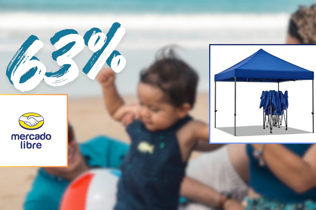 Ofertas de Mercado Libre: Carpa Leroux 3x3 con 63% de descuento