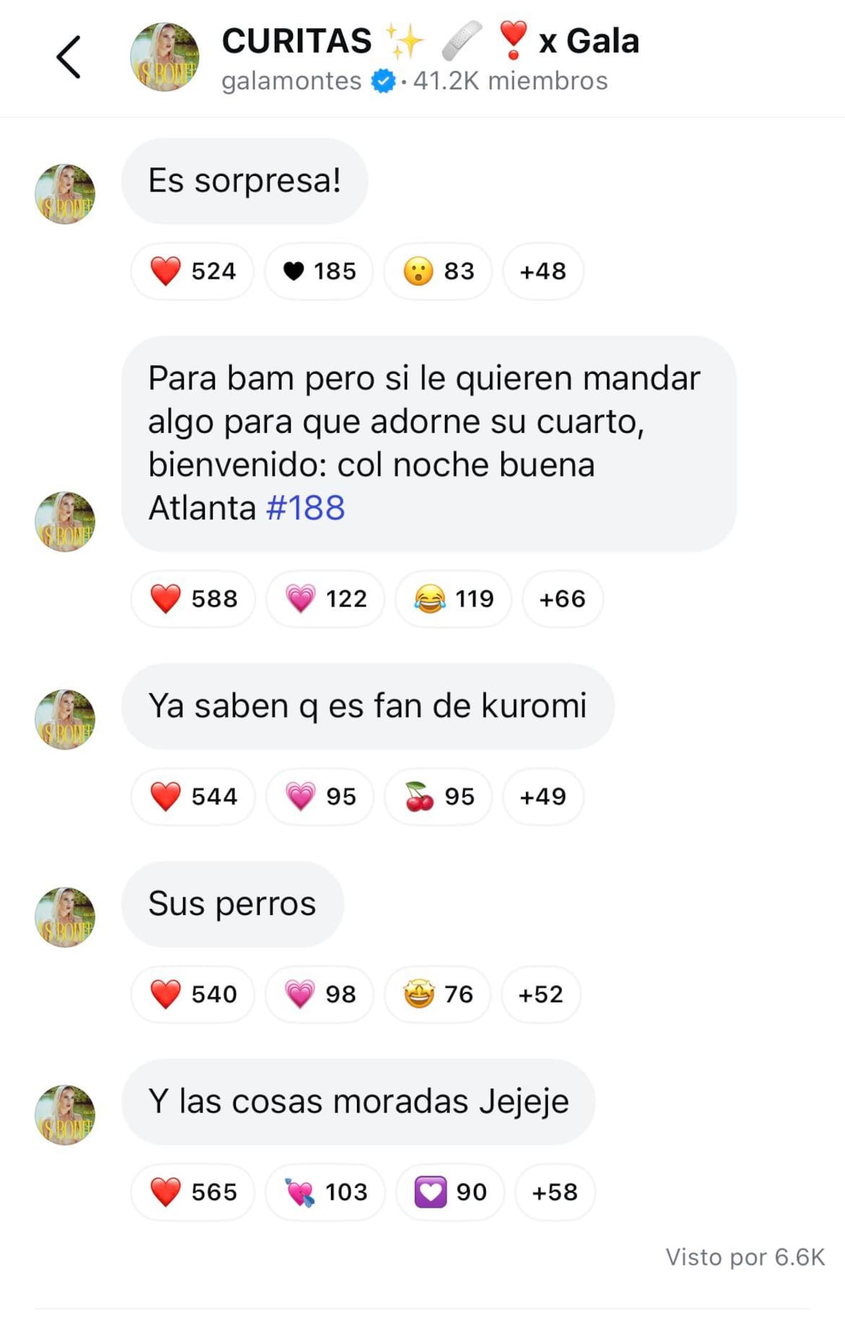 Gala Montes pide regalos a sus fans para decorar cuarto de su sobrina | Captura de pantalla Instagram