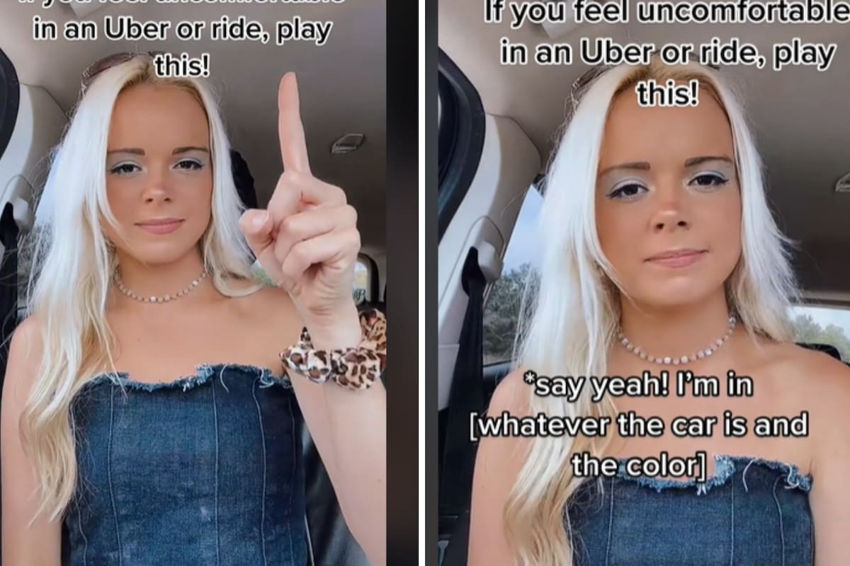 TikTok: Mujer revela el audio que las personas pueden reproducir cuando se sientan inseguras en un taxi