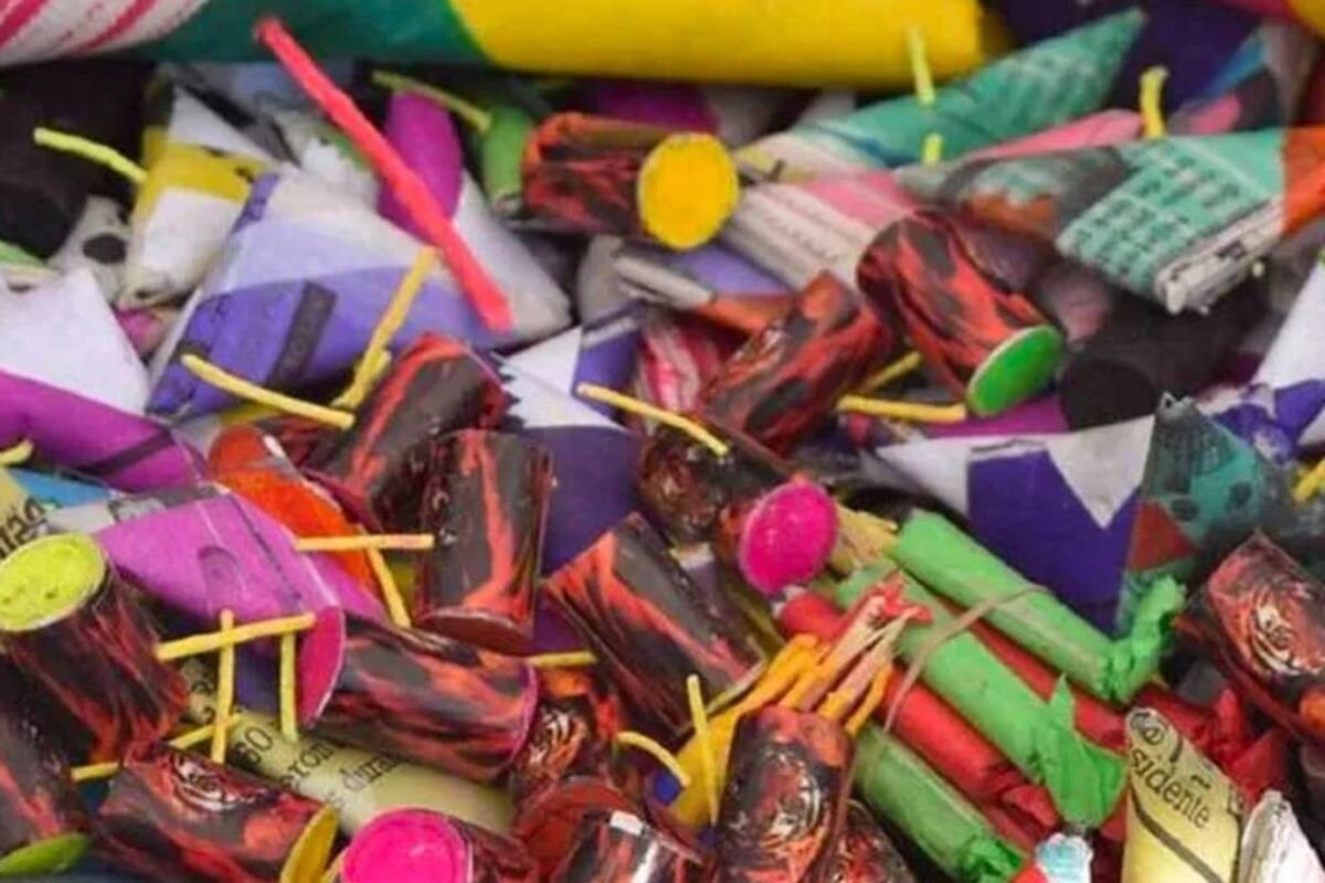 Se utilizó una tonelada de pirotecnia el festejo de Año Nuevo en Mexicali
