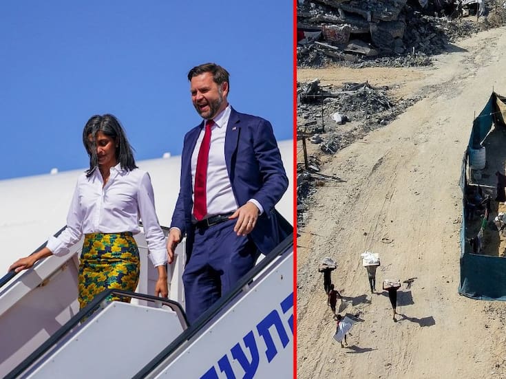Ante un frágil alto al fuego entre Israel y Hamás, JD Vance viaja a Israel para consolidar la tregua y avanzar en el plan de paz de Estados Unidos