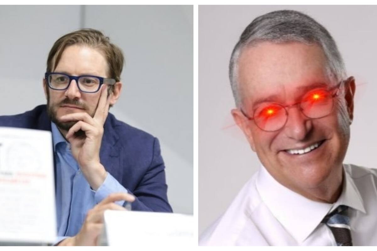 "Usted es llorón y sensible": Ricardo Salinas Pliego se pelea con Hernán Gómez