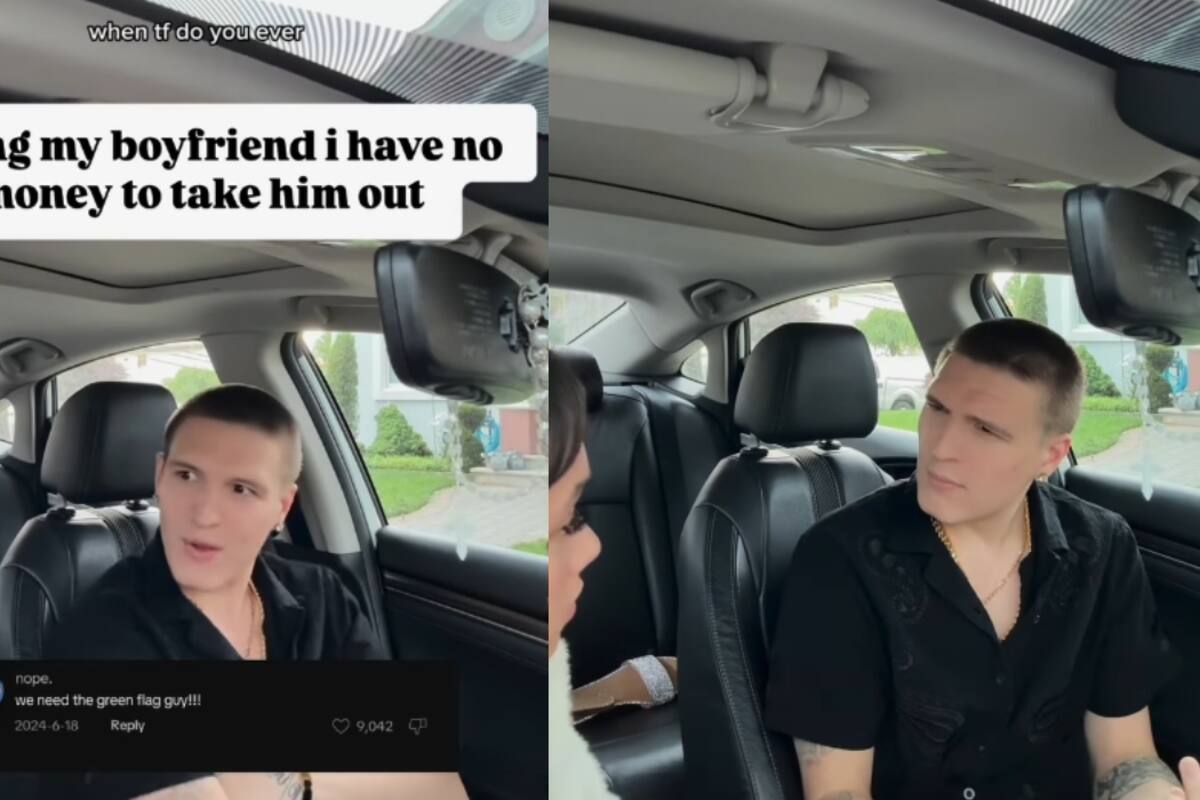 “¿Y cuándo carajos lo haces?”:Joven le dice a su novio que no tiene dinero para invitarlo a salir y su reacción es agresivamente tierna