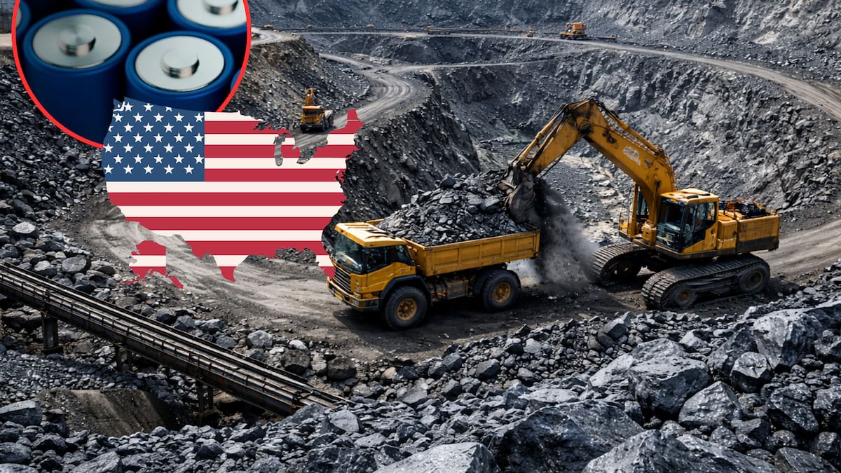 Estados Unidos apuesta por reactivar su industria de grafito ante el dominio de China, la demanda histórica de baterías eléctricas y la necesidad de asegurar minerales críticos para la energía, la defensa y la infraestructura tecnológica