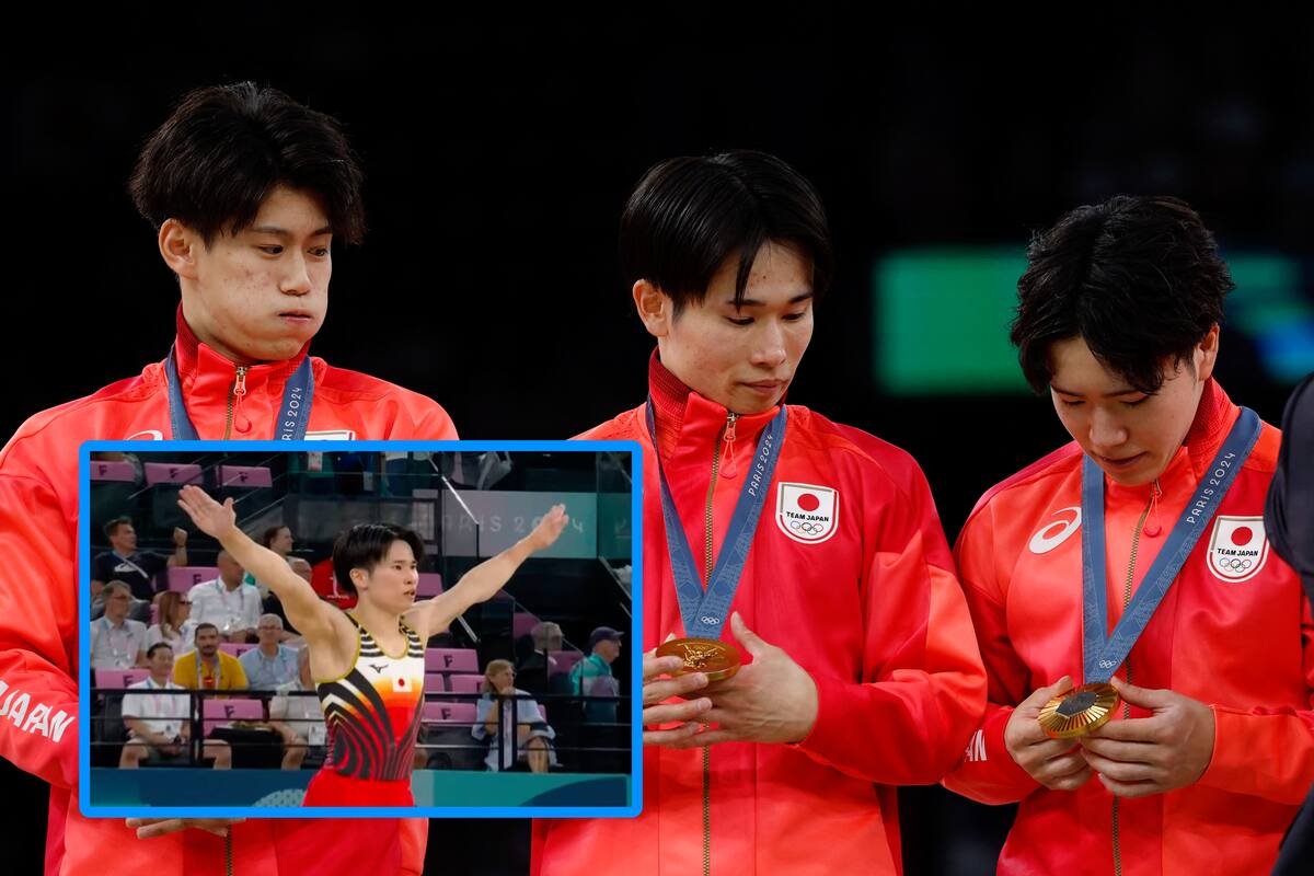París 2024: Japón supera a China y gana oro olímpico en gimnasia masculina por equipos