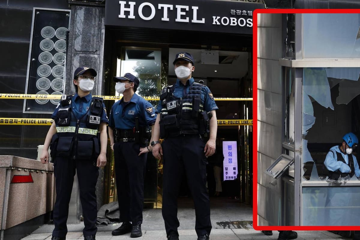 Siete muertos durante incendio en hotel en Corea del Sur, ¿Qué ocurrió?