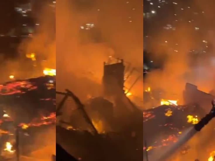 Incendios simultáneos dejan cuatro viviendas consumidas en Camino Verde