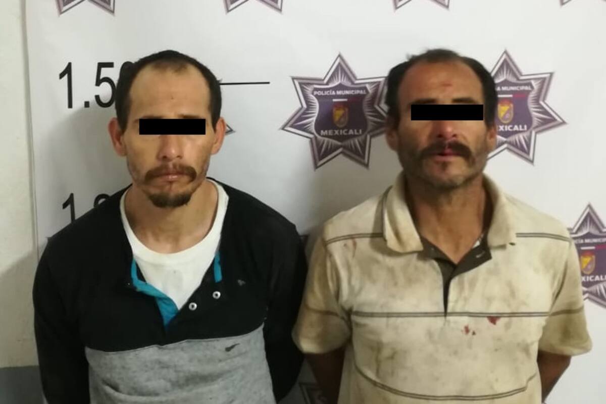 Ladrones desmantelaban casa móvil en el valle de Mexicali