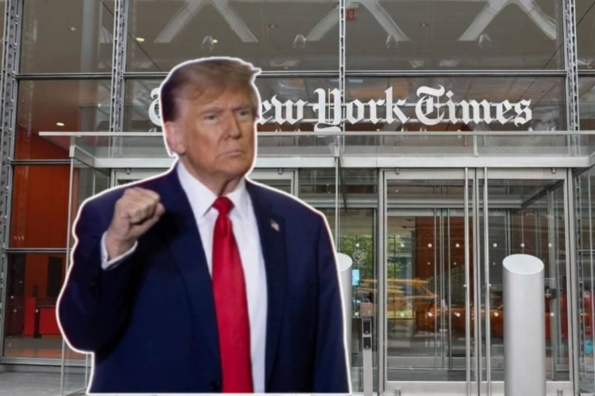The New York Times denuncia “intento de silenciar al periodismo” tras demanda de Trump por 15 mil millones de dólares