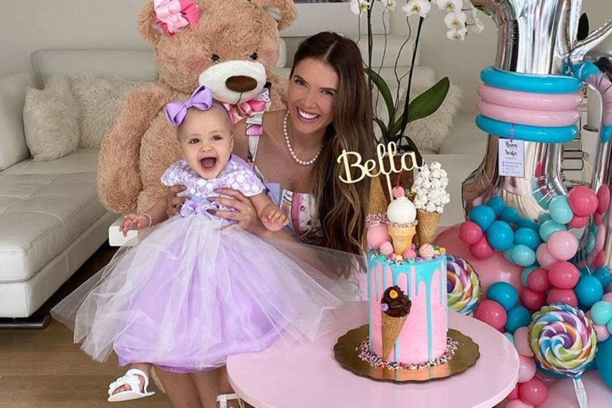 La pequeña Bella, hija de Marlene Favela ya dice "papá" y ésta reacción tuvo el ex esposo de la actriz