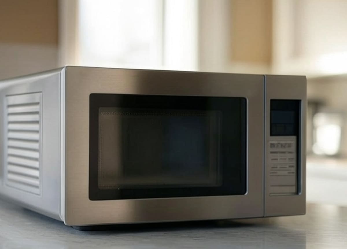 Desde calentar un café hasta preparar comidas rápidas, su uso constante provoca que poco a poco acumule grasa y cochambre en sus paredes, techo y plato giratorio. Foto: Grok