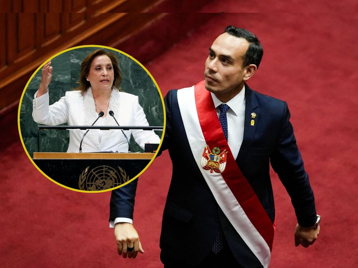 José Jeri asumió como nuevo presidente de Perú tras la destitución de Dina Boluarte. | Crédito: REUTERS