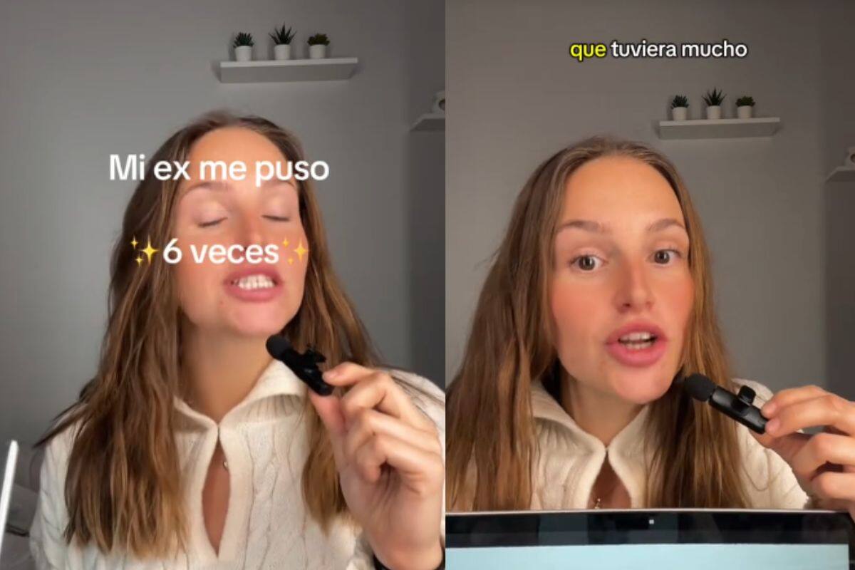 Mujer cuenta cómo su ex pareja le puso 6 veces “los cuernos” de una forma muy original