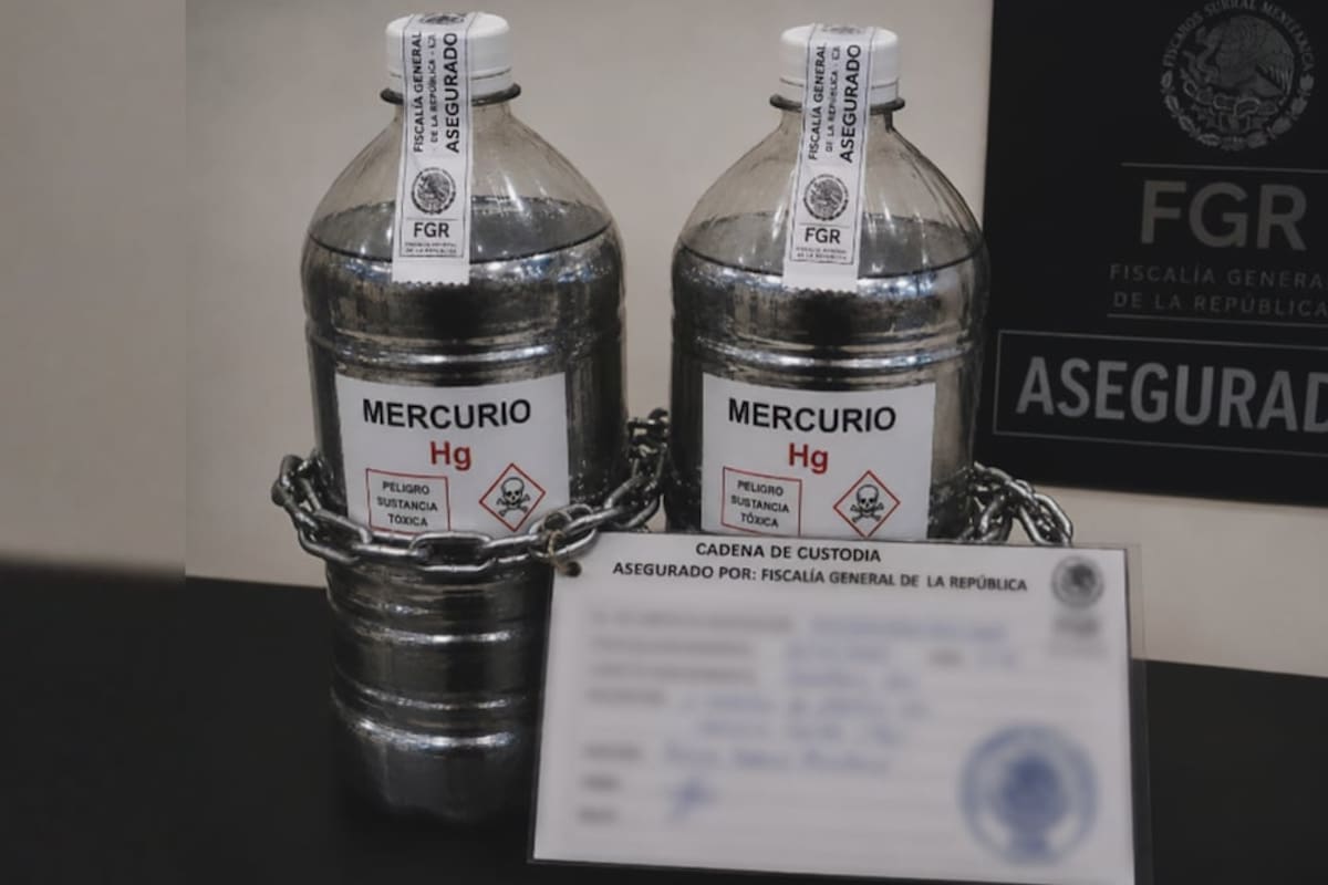 Profepa denuncia ante FGR transporte de mercurio en carretera de Querétaro