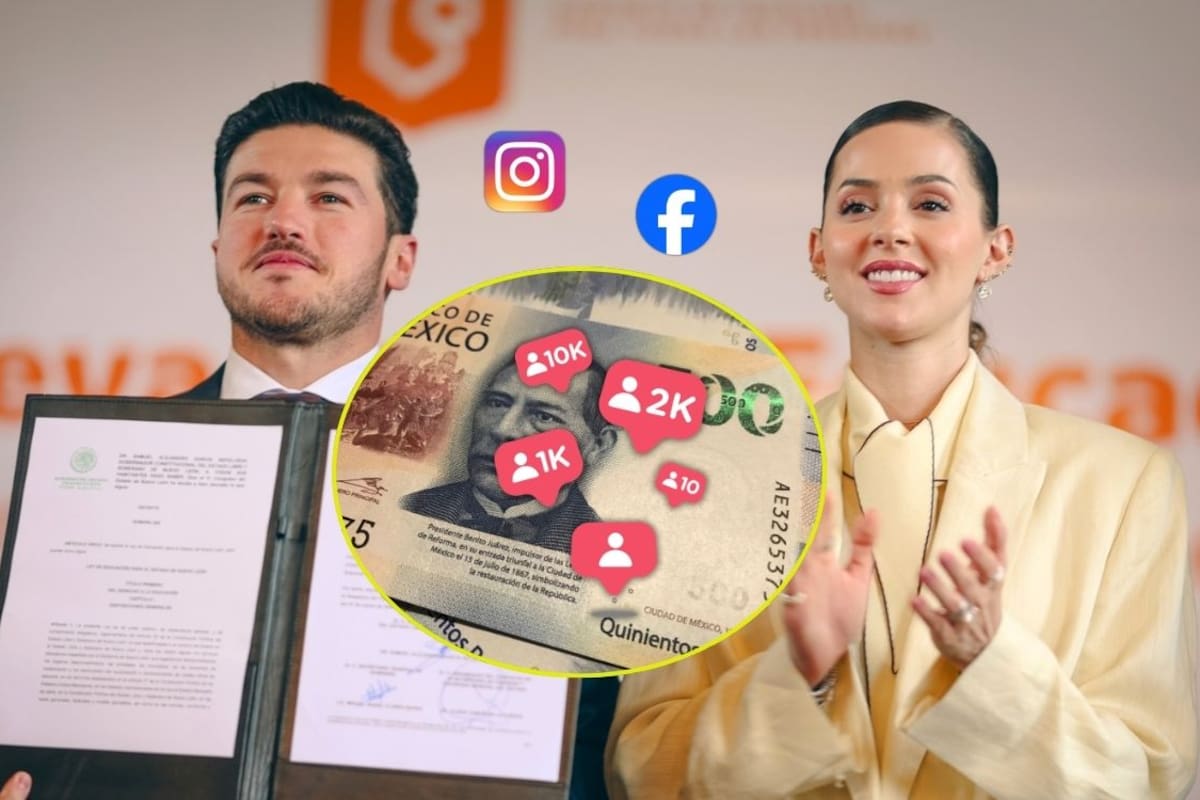 Samuel García y Mariana Rodríguez gastan hasta 267 mil pesos diarios en anuncios de Meta y elevan su promoción digital rumbo a las elecciones de 2027