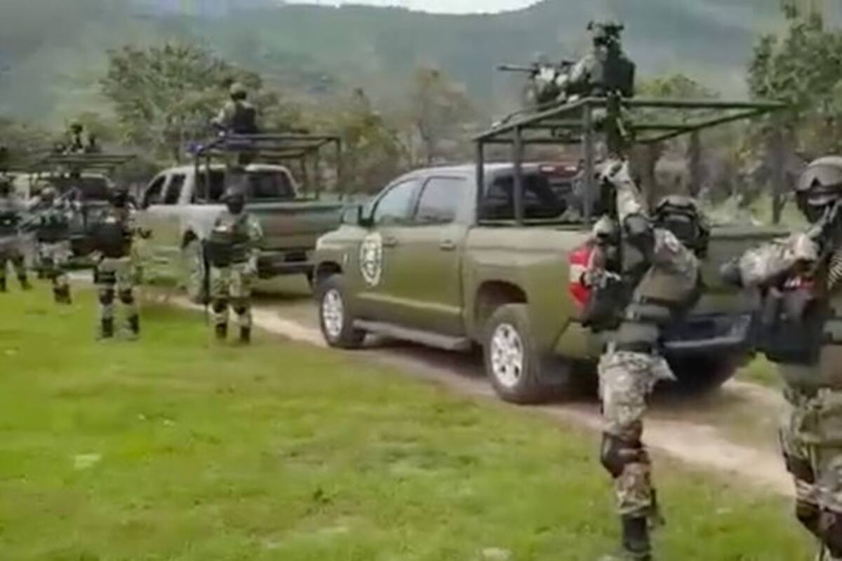 Tuitero dice que geolocalizó dónde se filmó el video de presuntos sicarios del CJNG y que es falso