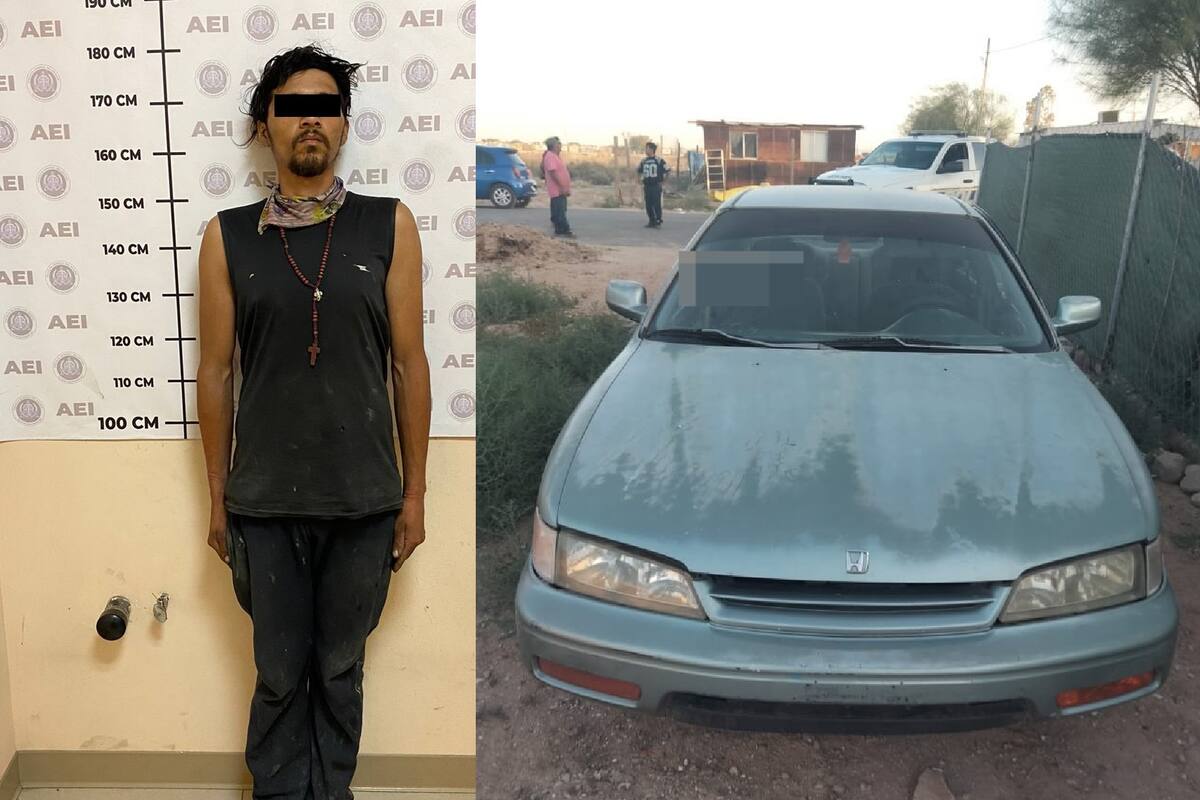 Víctima ubica su auto robado