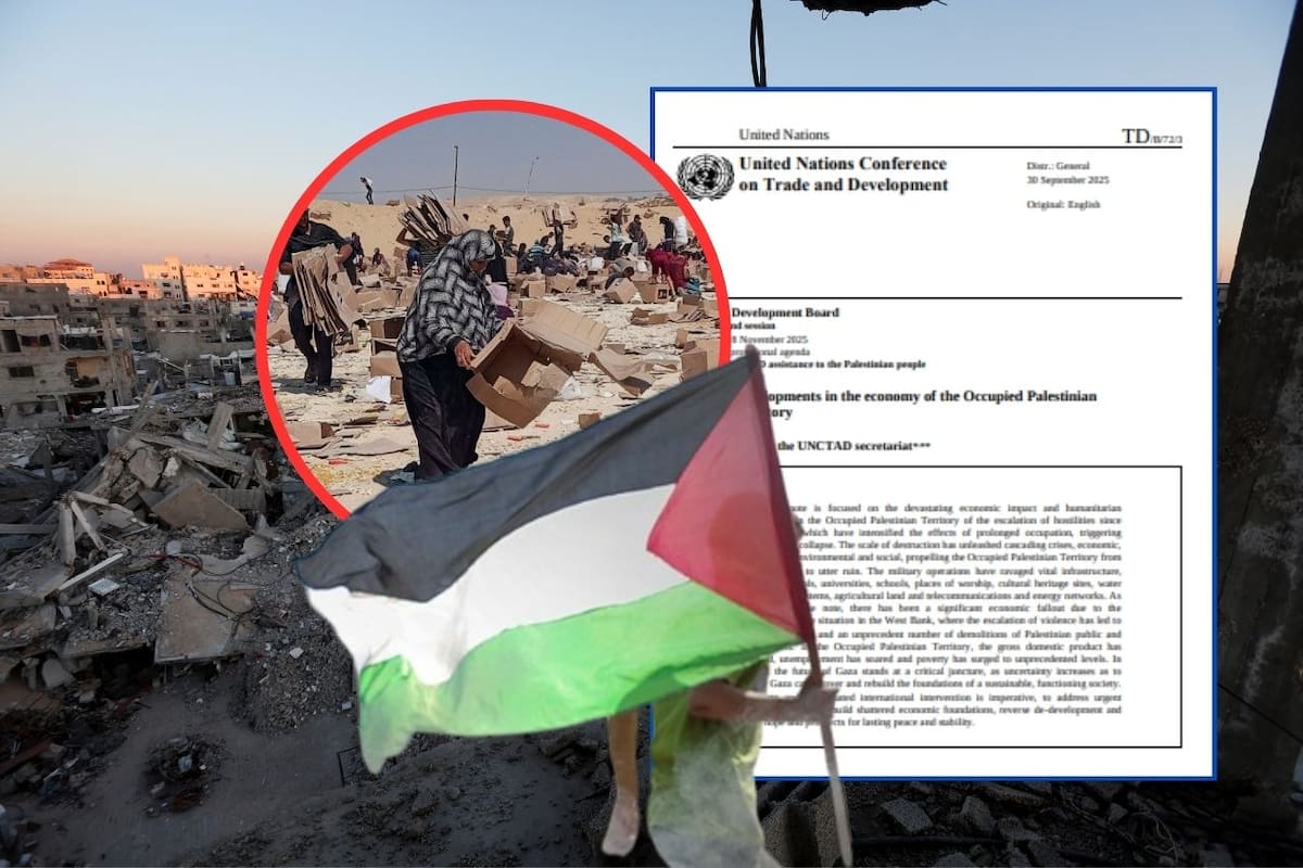 Un informe de la ONU confirma la aniquilación de casi 70 años de desarrollo humano en Gaza mientras continúan los ataques israelíes en territorio palestino a pesar del acuerdo de alto al fuego