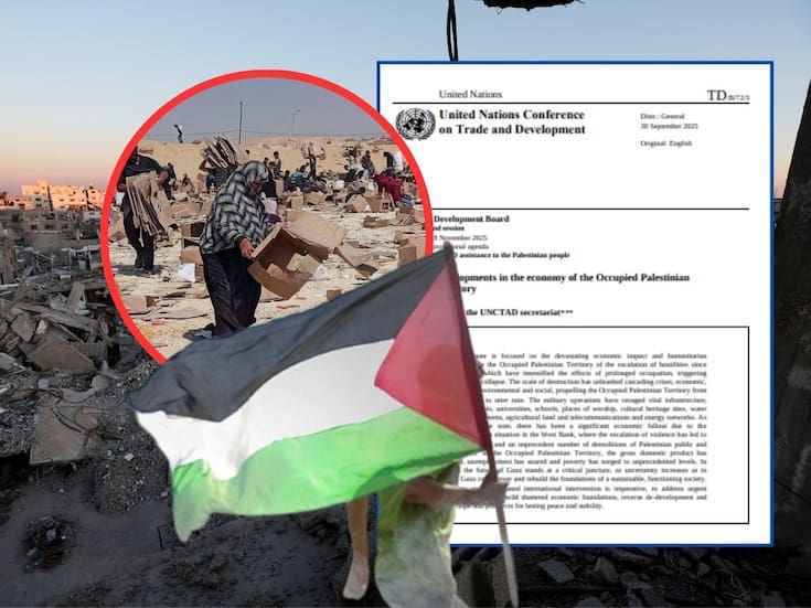 Un informe de la ONU confirma la aniquilación de casi 70 años de desarrollo humano en Gaza mientras continúan los ataques israelíes en territorio palestino a pesar del acuerdo de alto al fuego