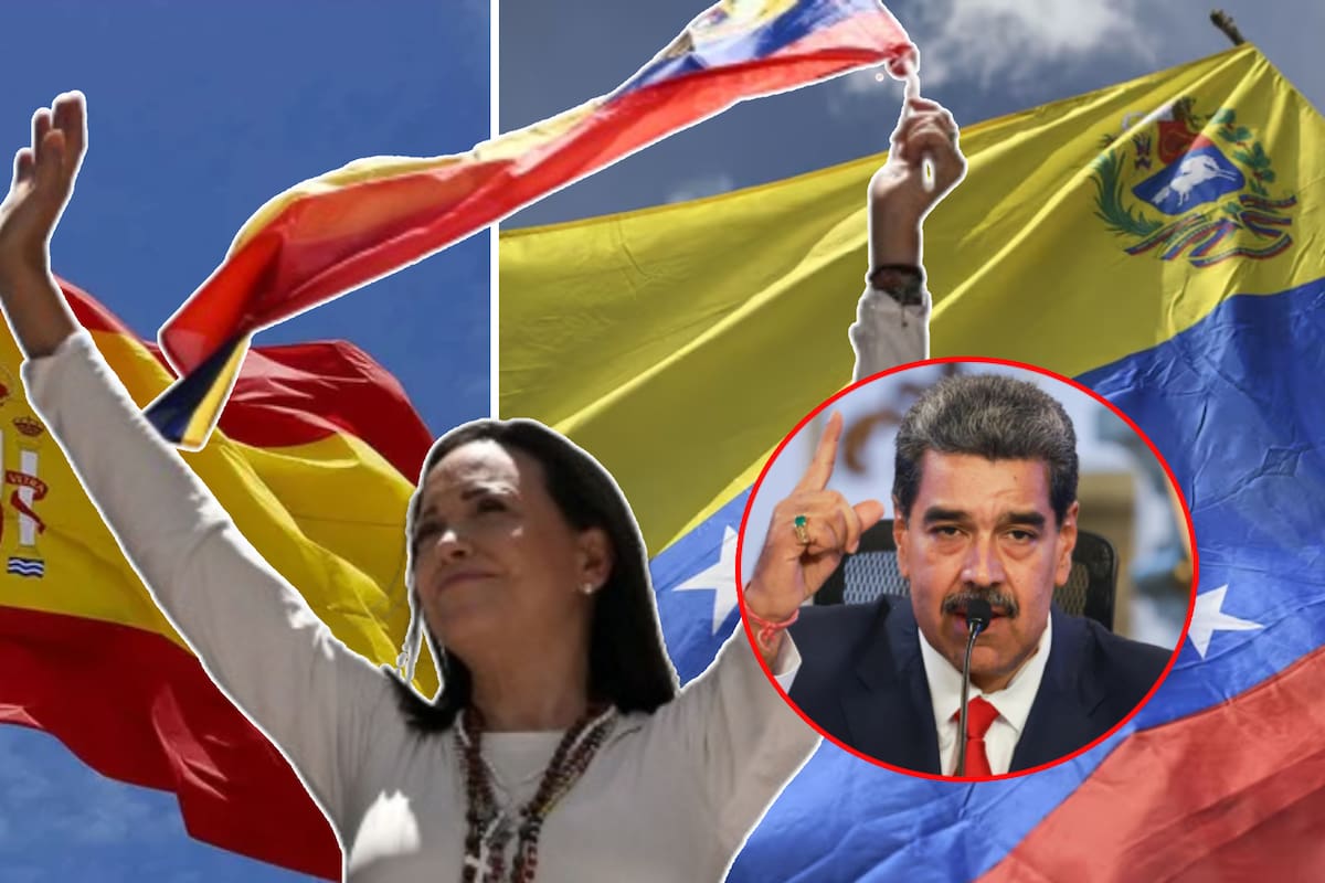 Maduro asegura que líder opositora María Corina huyó a España