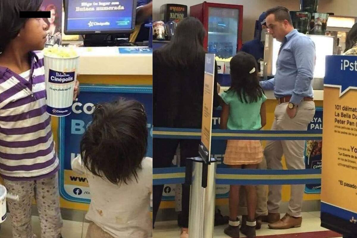 ¡Héroe! Gerente invita a niños en situación de calle al cine; seguridad quería sacarlos