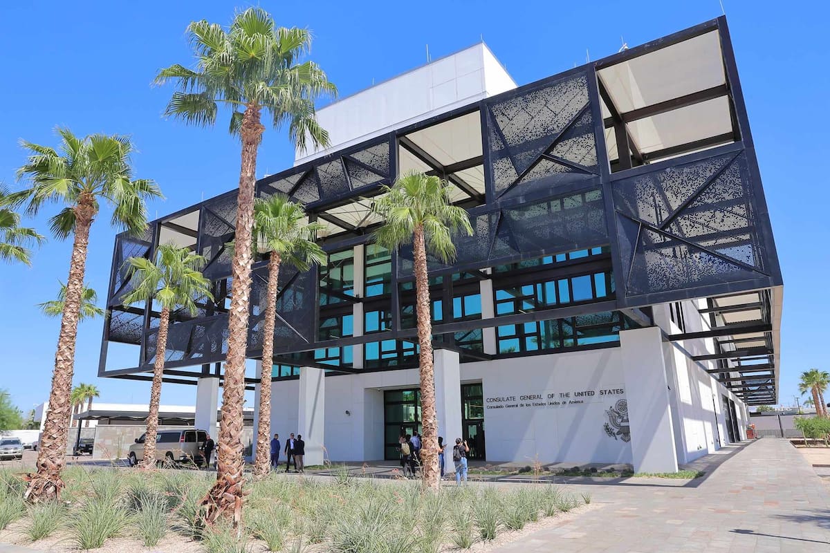 Instalaciones del nuevo Cosulado de los Estados Unidos en Hermosillo.