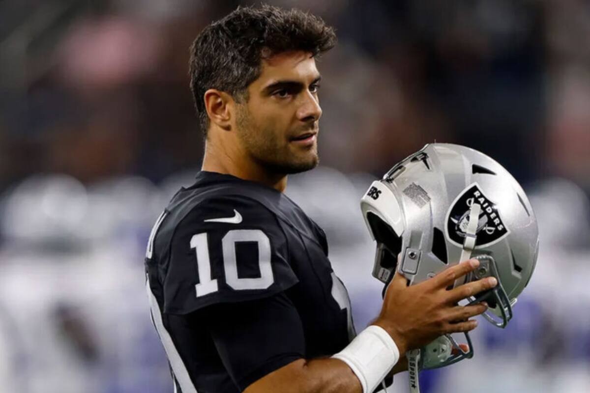 NFL: Jimmy Garoppolo es suspendido 2 juegos del 2024 por abuso de sustancias para mejorar el rendimiento