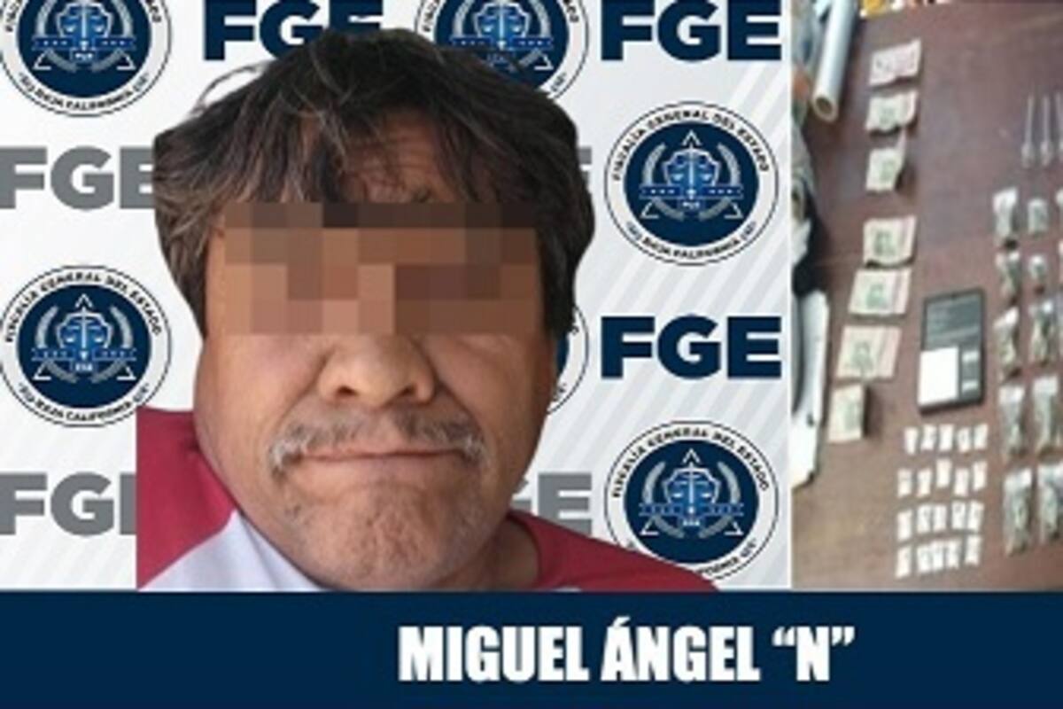 Decomisan varias dosis de droga y detienen a presunto narcomenudista tras cateo