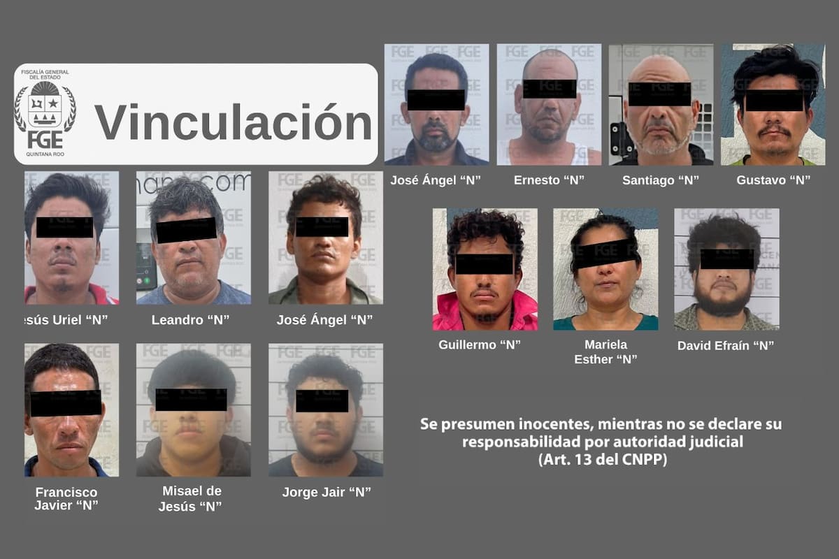 Quintana Roo intensifica lucha contra narcomenudeo: Vinculan a proceso a 13 personas