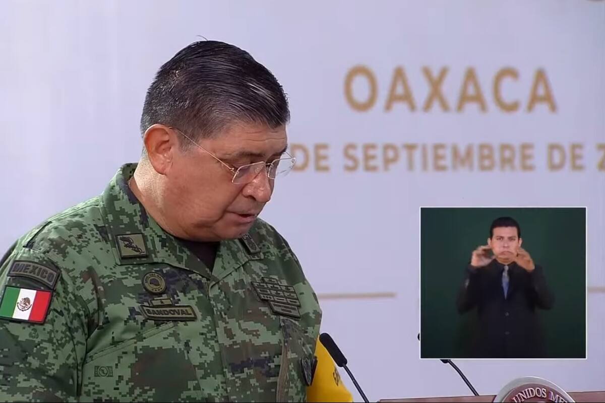 Sedena informa que feminicidios y robo en transporte han aumentado en Oaxaca