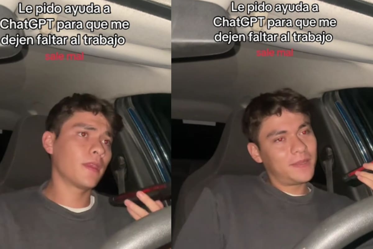 “El chat desarrolló la personalidad de mentir para no quedar mal” Joven intenta que una IA le ayude a faltar al trabajo y termina descubriendo una respuesta que desata debate en redes