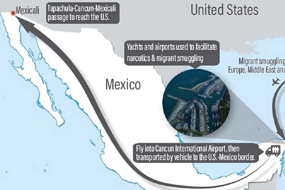 Sanciones de EE. UU. Exponen a Mexicali como Eje del Contrabando Humano Transnacional