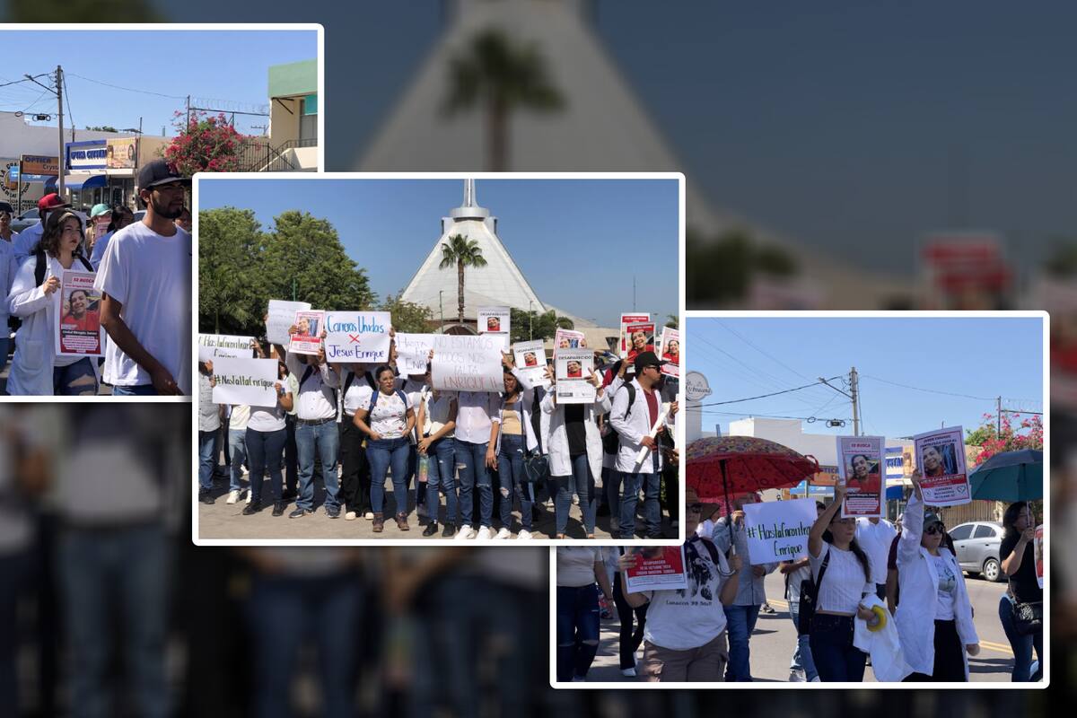“Enrique, te estamos buscando”: Se manifiestan por joven desaparecido en Ciudad Obregón