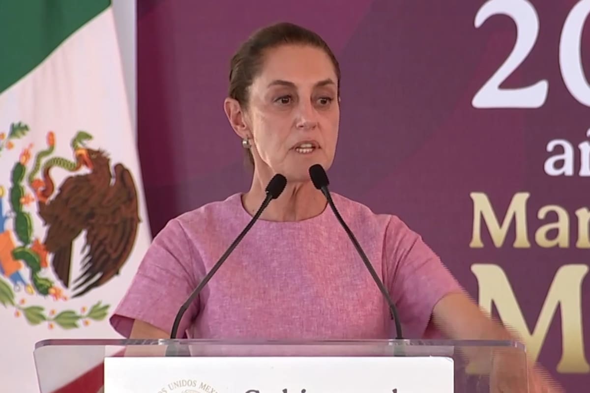 “En México gobierna el pueblo, no los cárteles”, responde Claudia Sheinbaum en evento en Nayarit, tras declaraciones de Trump