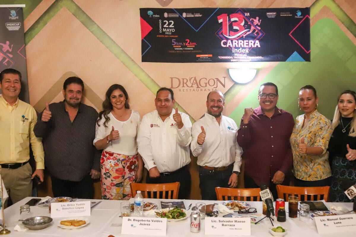 Realizarán carrera atlética Index “Corriendo, trotando, caminando pero llegando”