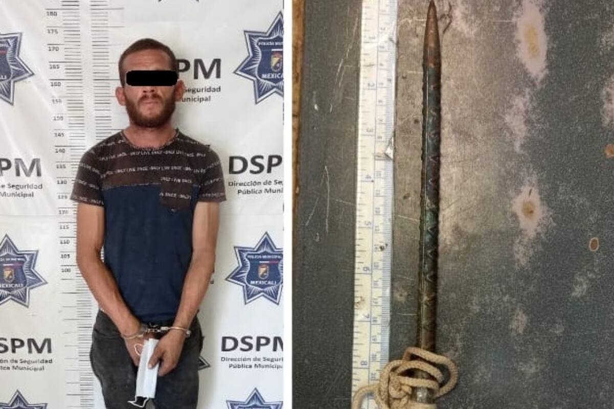 Traía arma “artesanal” en la Nuevo Milenio