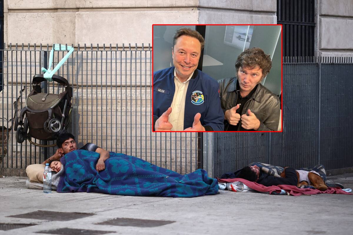 Argentina de Javier Milei registró un fuerte incremento de la pobreza, a 52.9% de la población