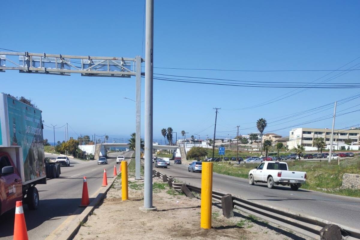 Instalarán más de 200 bolardos en tramo carretero de El Sauzal