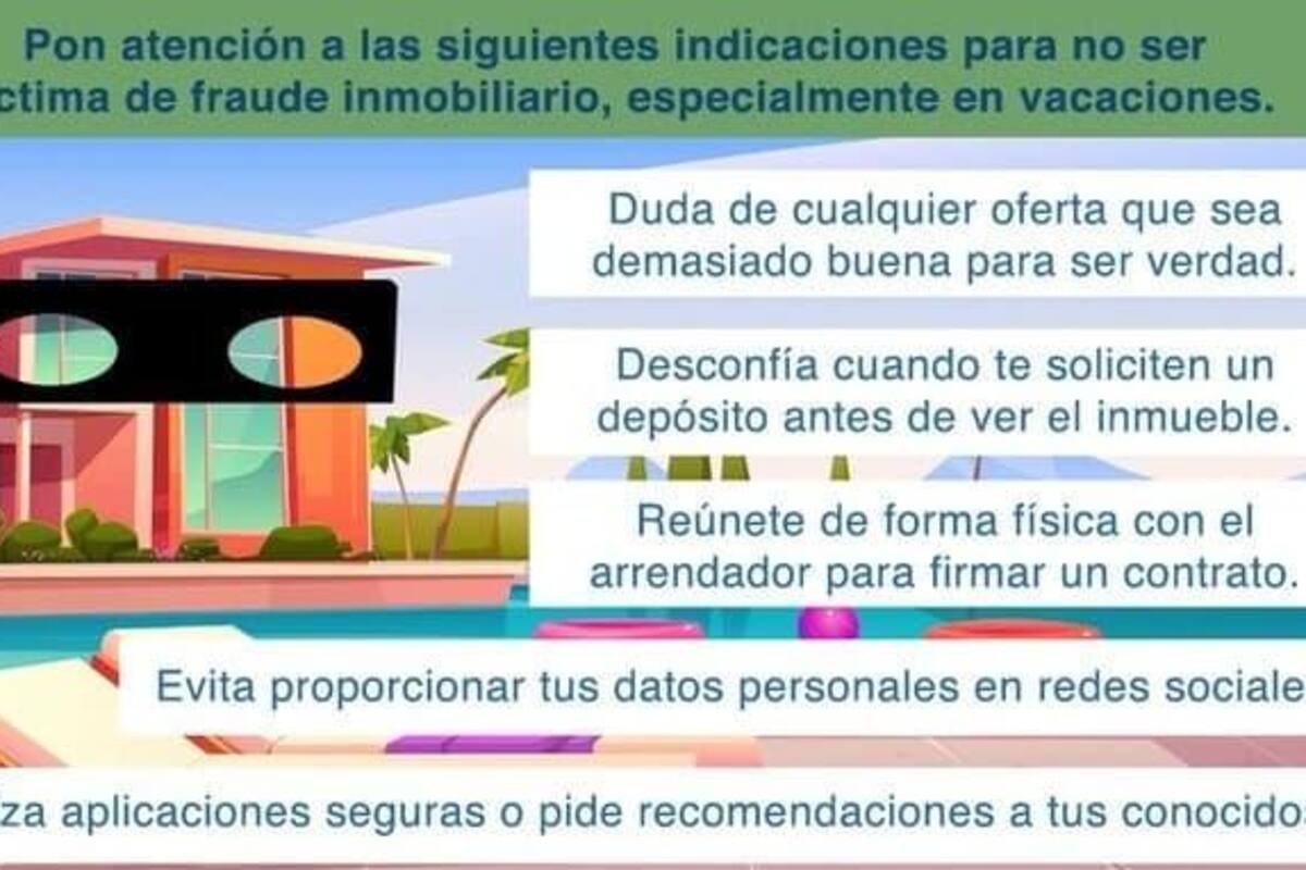 Evita estafas al rentar casa o depa en Semana Santa con estas señales