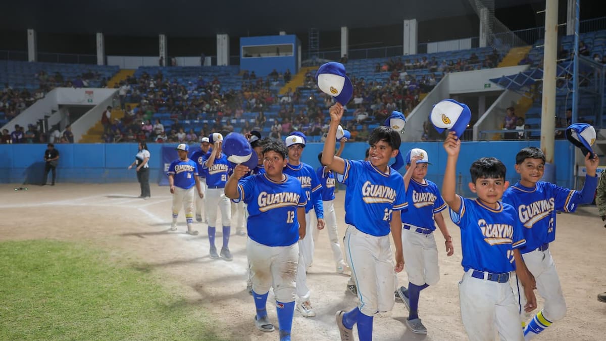 Liga Sector Pesca de Guaymas gana el título del Campeonato de Beisbo Infantil de EL IMPARCIAL