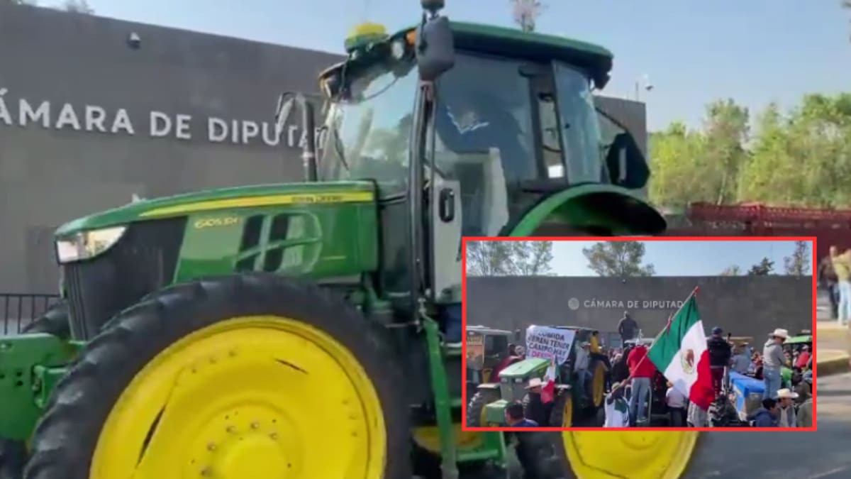 Caravanas, bloqueos y protesta campesina en cinco estados: productores se movilizan ante inminente discusión de la nueva Ley General de Aguas