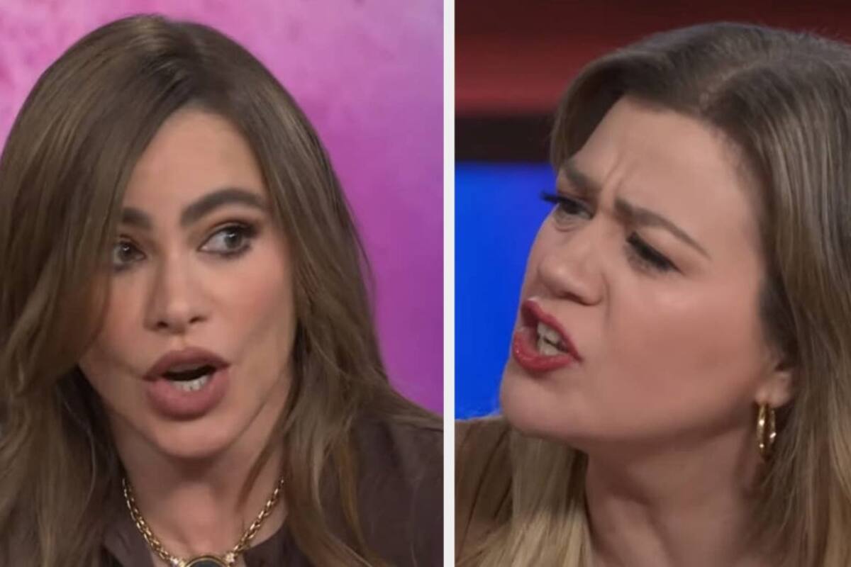 Kelly Clarkson incomoda a Sofía Vergara sobre su papel en Griselda: “Solo cambiaron tu nariz”
