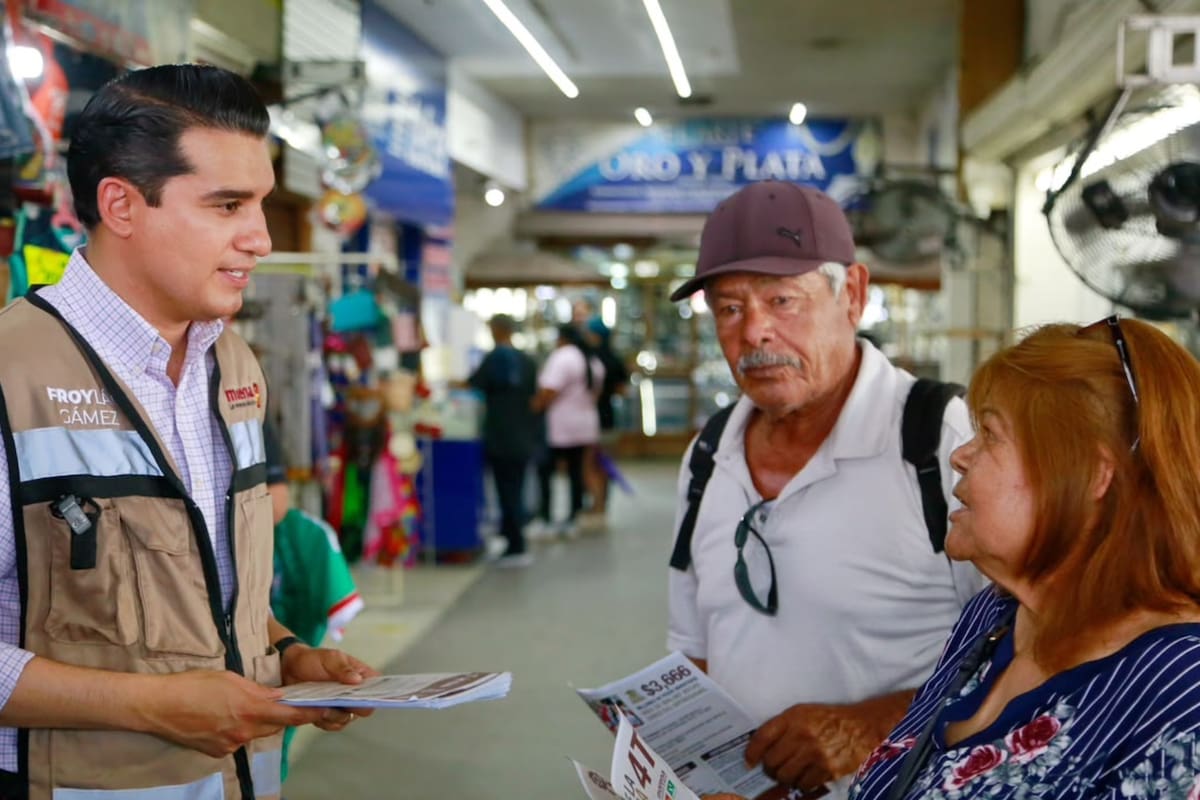 Froylán Gámez visita el Municipio de Cajeme